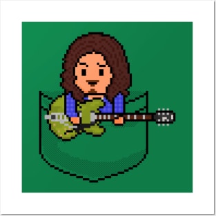 Pixel Pocket Rockstar Grunge Genius Posters and Art